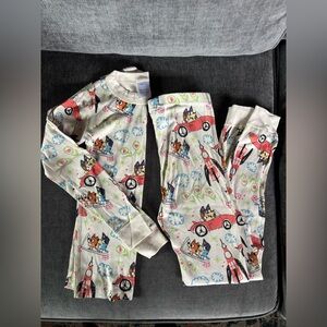 Hanna Andersson Bluey Pajamas Size 130 - US 8